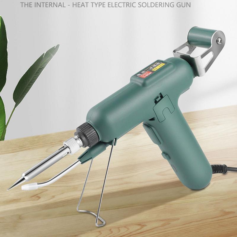 Electric Soldering Iron Auto Feeding Solder Tools Set 80W Rapid Heating Soldering Iron With Overheat Protection For Jewelry