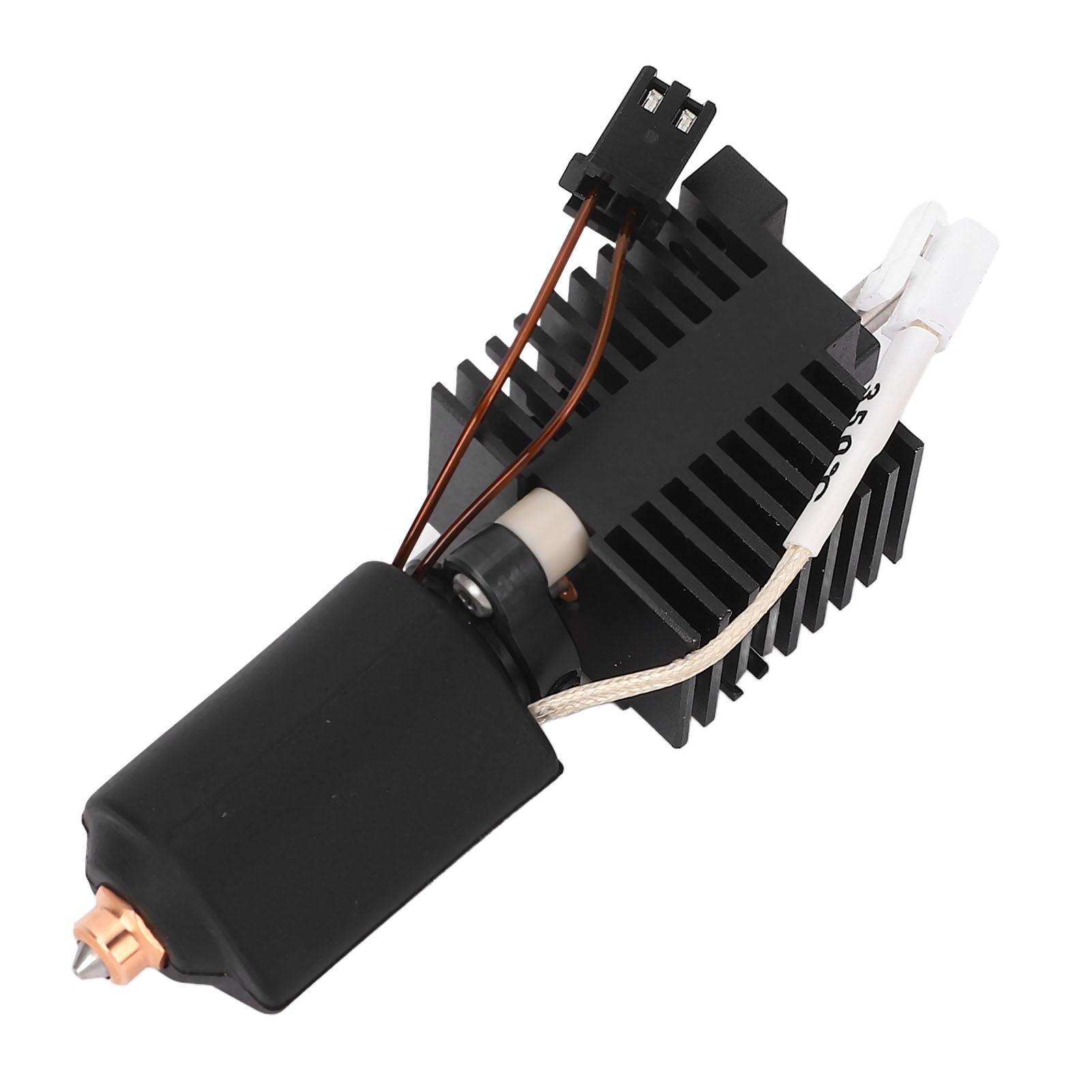 

Интегрированное сопло из закаленной стали 0,2 мм 360 градусов Керамический нагреватель 350 градусов Комплект горячего конца для 3D-принтера K2 Plus