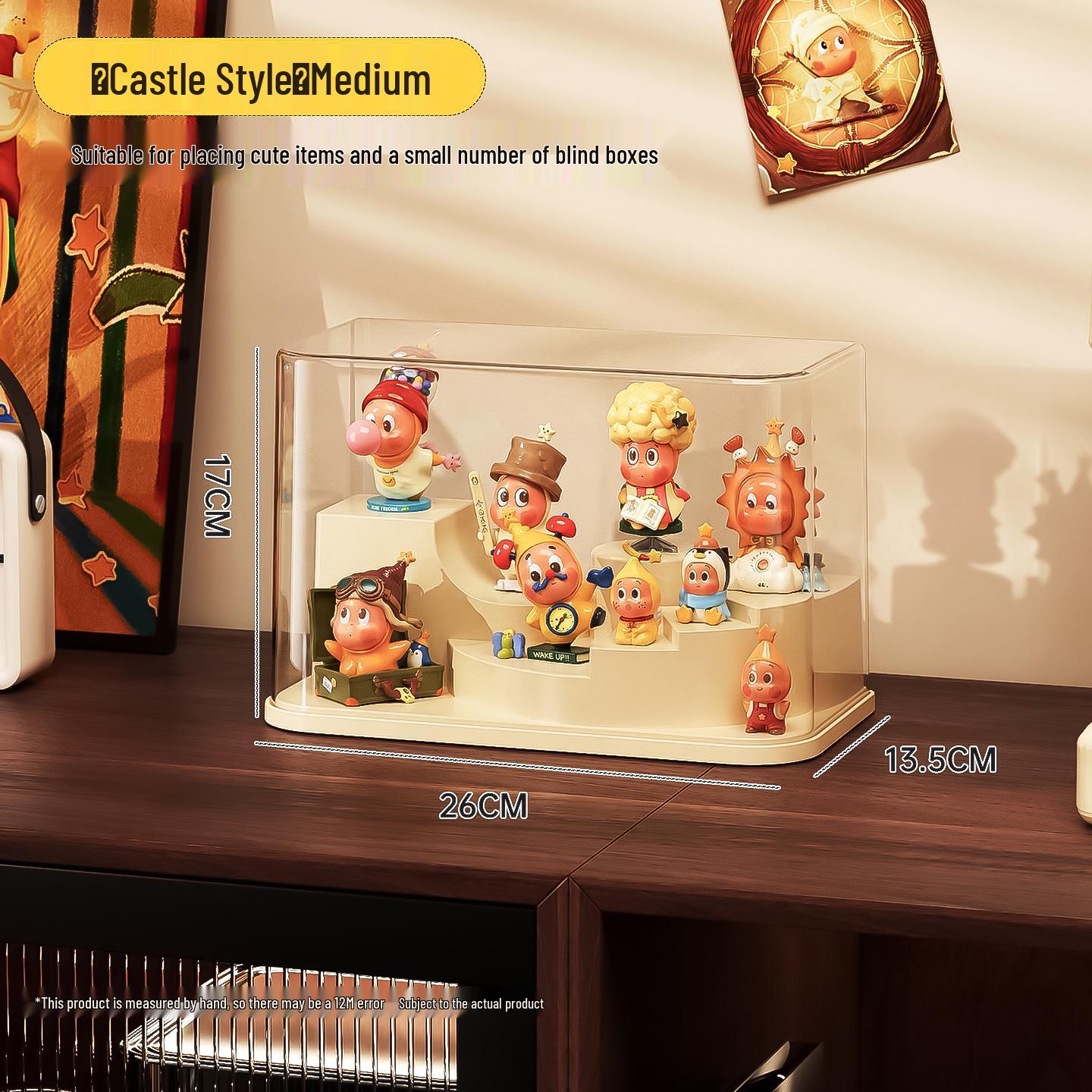

Acrylic Blind Box Display Rack: Transparent Large-Capacity Figure Storage Cabinet