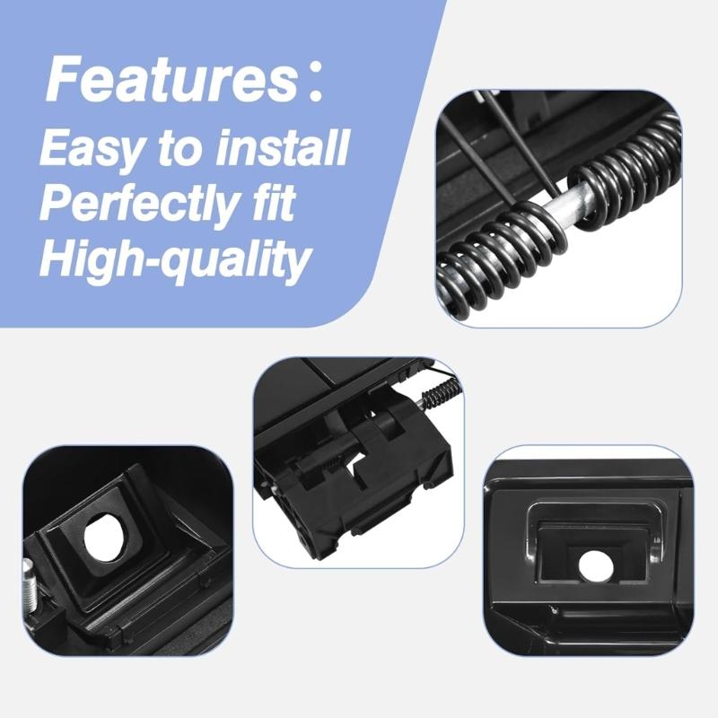 Rear Door Tailgate Grip Handle Trunk Outside Pull Handle Compatible for 90606-ZZ90E 90606-ZQ78A 90606-7S078 90606-7S018