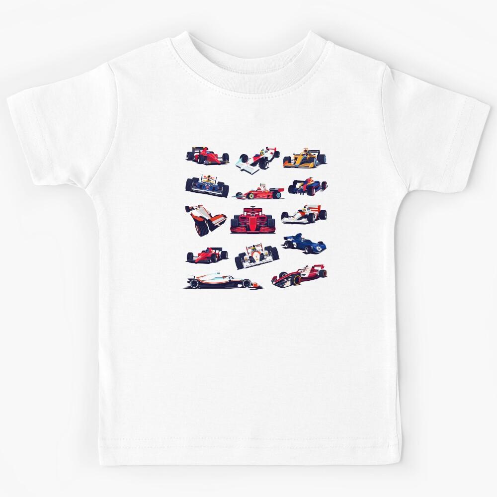 Tribute Formula Racing Cars Kids T-Shirt 170
