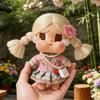 15cm CRYBABY Doll Outfit Set Vacation Theme Skirt Top Bag Necklace Floral Hairpin Accessory