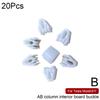 10/20pcs For Tesla Model Y Center Console Navigation Panel Door Sill Trim Panel Fixed Plastic Buckle Clip 10/20 pcs V6O0