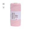 2mm Hollow Pure Cotton Scarf & Bag Yarn for DIY Crochet and Handwoven Projects