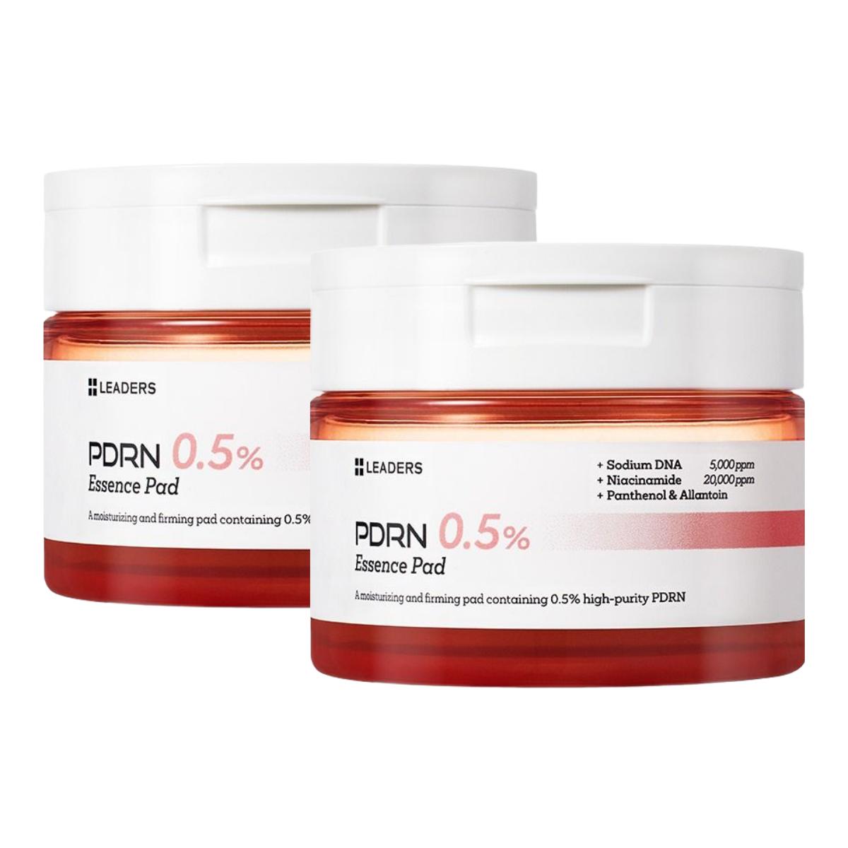 LEADERS PDRN 0.5% Essence Pad Duo Set Hydrating Plumping 135ml x 2