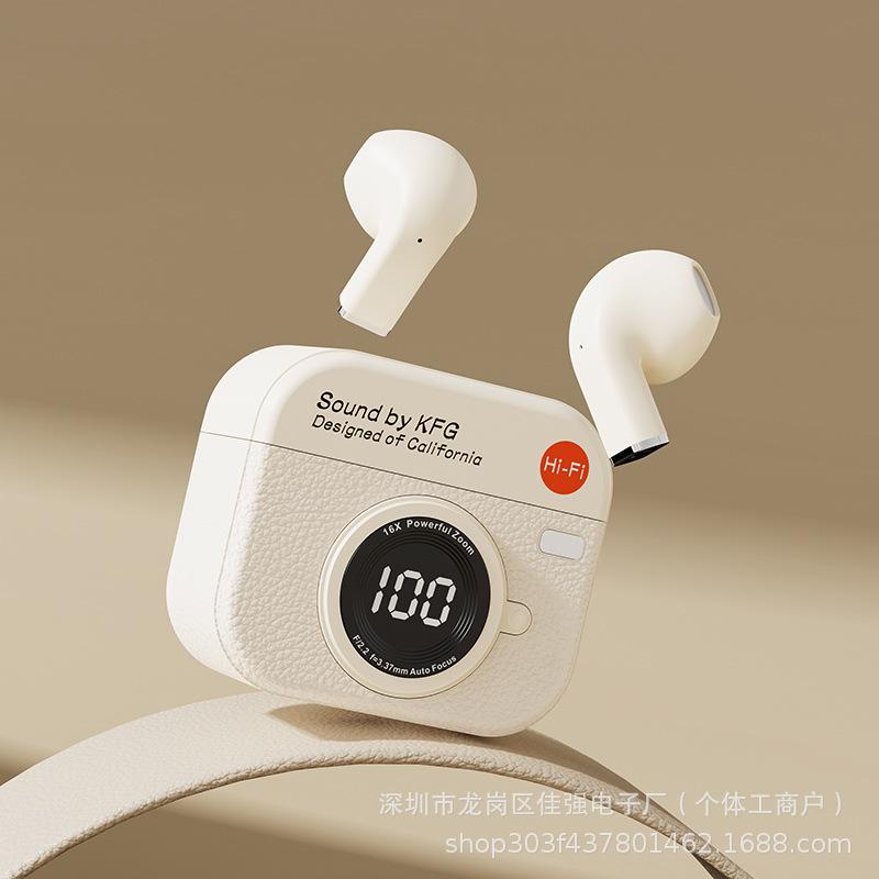 

Q85 new explosive short-stem noise-canceling wireless semi-in-ear Bluetooth headphones with long battery life and high sound quality