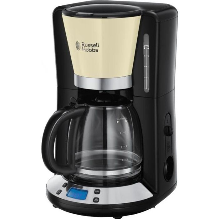 Programmerbar filterkaffemaskin RUSSELL HOBBS Colours Plus 24033-56 - krem