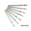 7pcs Diamond Nail Drill Bit Rotary Electric Milling Cutters For Pedicure Manicure Files Cuticle Burr  Tools Accessories