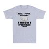 Rock Paper Scissors Throat Punch I Win Funny Saying Unisex's Cotton T-Shirt T-shirt