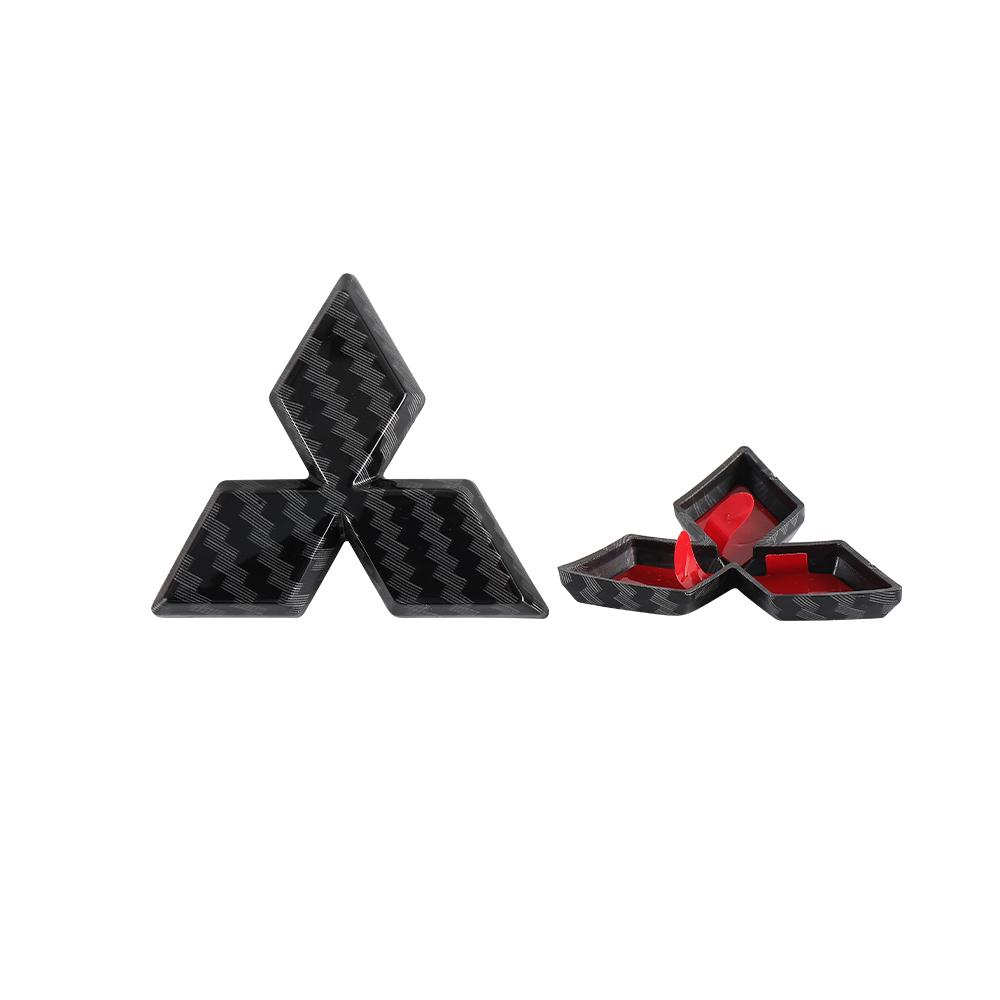 Car Steering Wheel Badge Sticker Decoration Accessories For Mitsubishi Pajero Outlander XL Montero Lancer Triton l200 Evo ASX