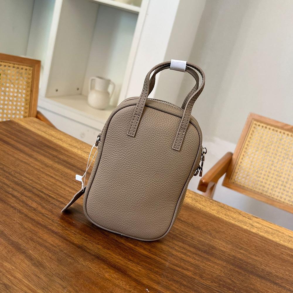 2025 Simple Small Genuine Leather Crossbody Bag First Layer Of Cowhide Women Handbags Purse Mini Shoulder Bag With Handle