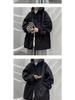 Men's Trendy American Hip Hop Hong Kong Style Loose Workwear Windbreaker