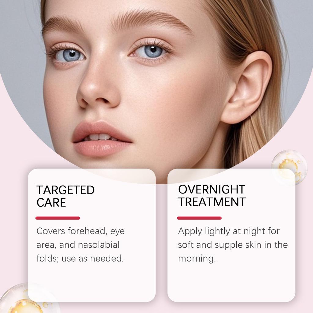 Facial Smoothing Patch Nourishes The Skin, Reduces Wrinkles, Hydrates And Moisturizes, And Soothes Dryness.