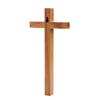 Wall Cross Home Decor Mysterious Simple Gift Durable Solid Rubber Wood Elegant Christian Style Craft Blessing Church