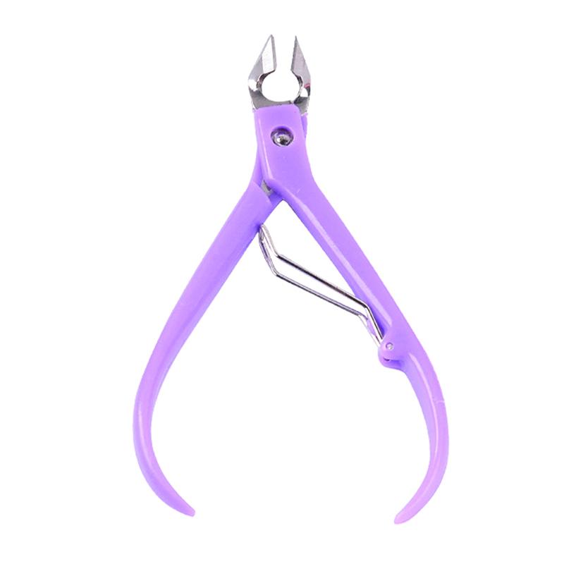 

Nail Art Cuticle Manicure Cutter Nipper Clipper Trimmer Tool Stainless Steel фіолетовий