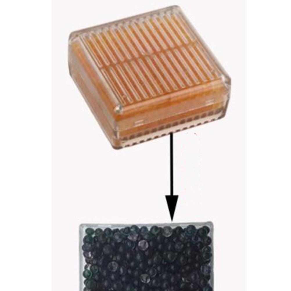 2Pcs Silica Gel Moisture Absorber Box Reusable Dehumidifier for Wardrobe Closet Camera Bag Humid Days Microwave Regenerable