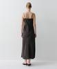 Ia Rayon Strap Dress (Charcoal)