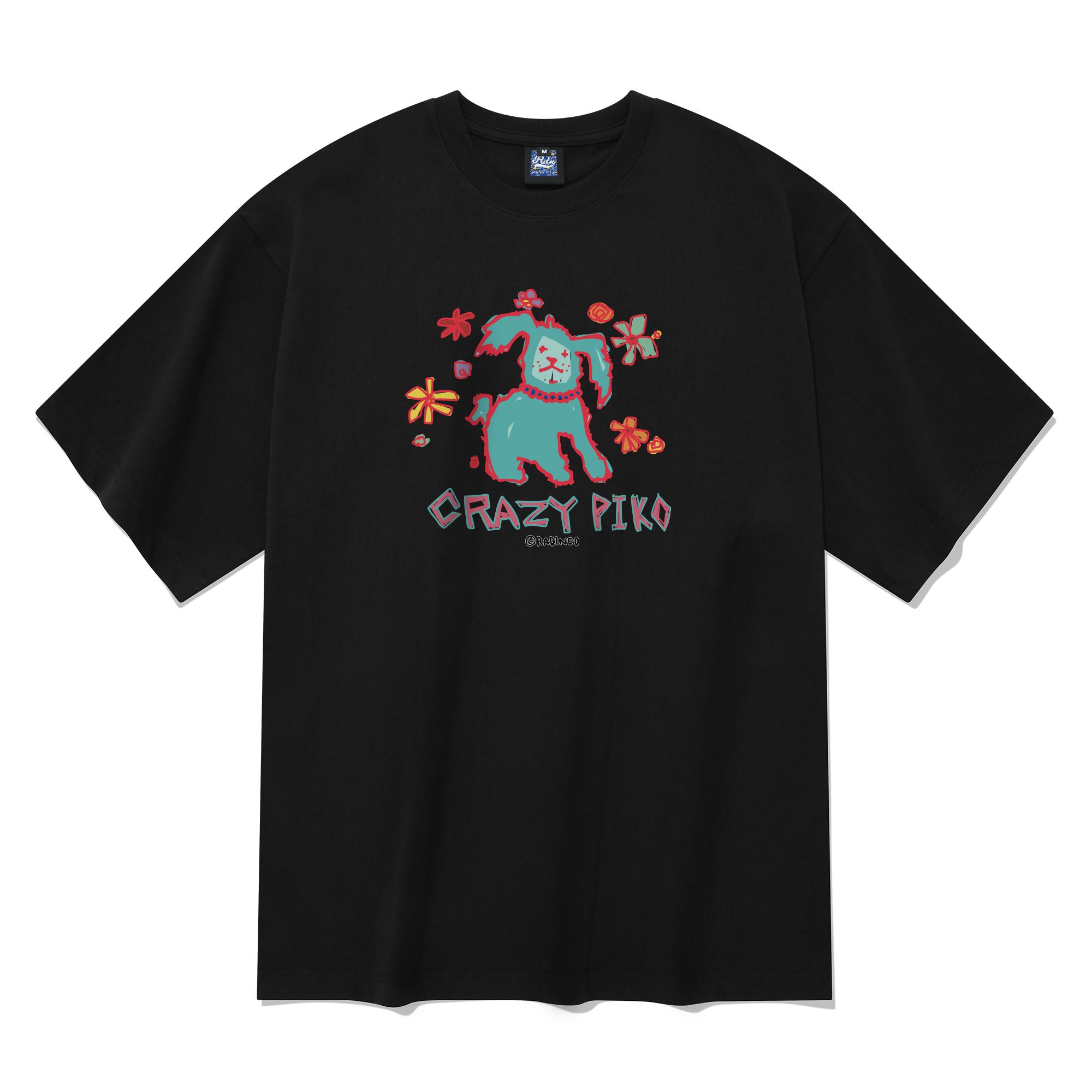 Radineo Crazy Pico Short Sleeve T-Shirt Black L