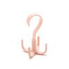 4 Hooks Clothes Rack Neck Tie Holder Space Saving Handbag Clothes Ties Bag Holder Shelf Clothes Shoe Hanger 360 Degrees Rotated Belt Closet