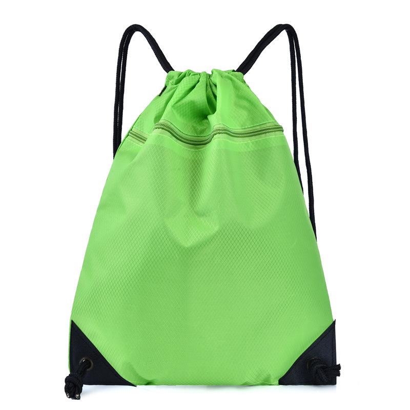 Unisex Oxford Waterproof Drawstring Backpack - Gym & Outdoor Use