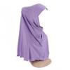 Muslim Scarf Big Girls Plain Hijab Hats Islamic Headscarf Hat Amira Pull On Headwrap Beautiful 10 Years Girl Scarf