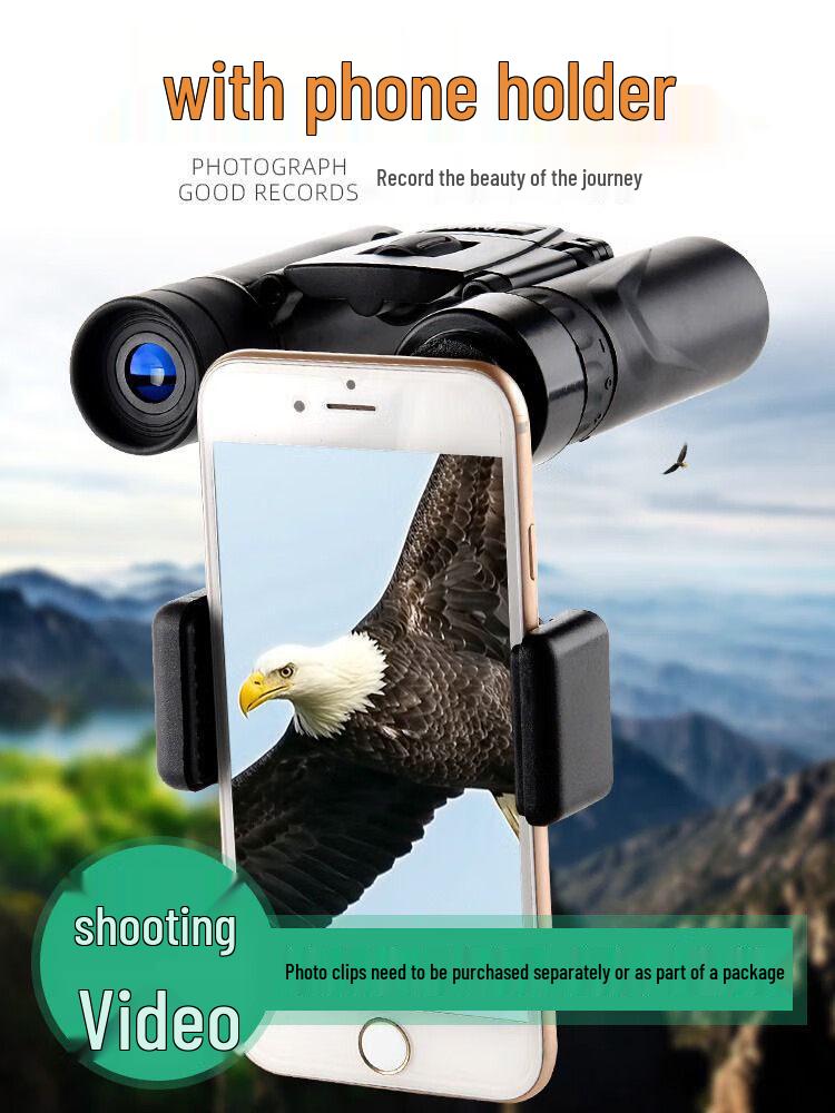 HD 8x21 Metal Outdoor Binoculars for Off-Road and Mountain Use