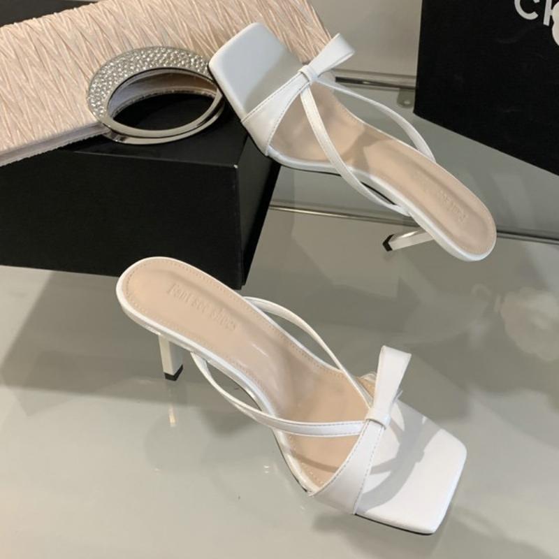 Fashion Female Summer Sexy Heels Sandals Slides Ladies Shoes Fashion Women Pumps Flip Flops Luxury High Heels Slippers Shoes