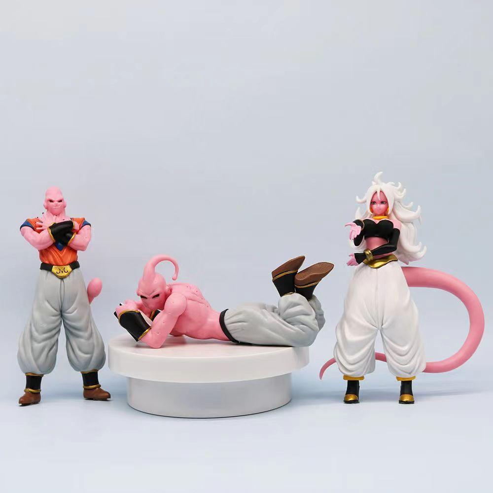 8pcs/set  Drogan Boll Z Majin Buu Figure Super Buu Figurine Action Figures Collection Model Toys For Children Christmas Gifts