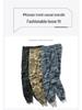 Men's Retro Camouflage Elastic Cuff Multi-Pocket Overalls