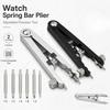 1/3/5 PCS Pinces pour retirer le bracelet de montre en alliage d'aluminium Outil à ressort en forme de V pour l'ajustement et la réparation de bracelet de montre