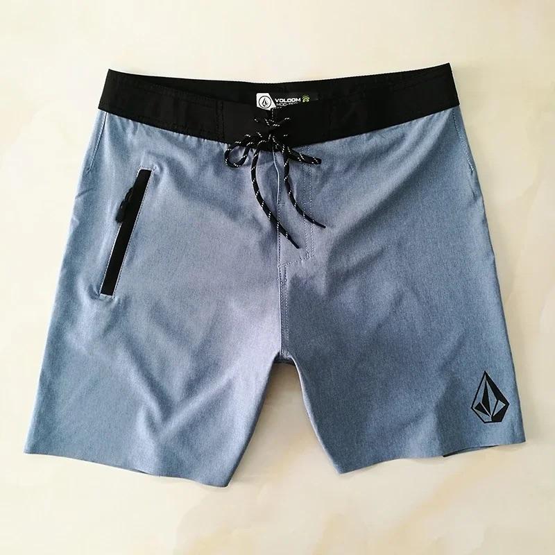 New Waterproof Board Shorts Laser Lightweight Men's Boardshorts Spandex High Stretch Bermuda Brand Swim Trunks