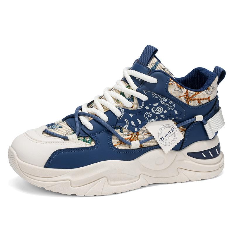 Autumn New High-top Shoes, Sports Shoes, Platform Casual Teen Dad Shoes