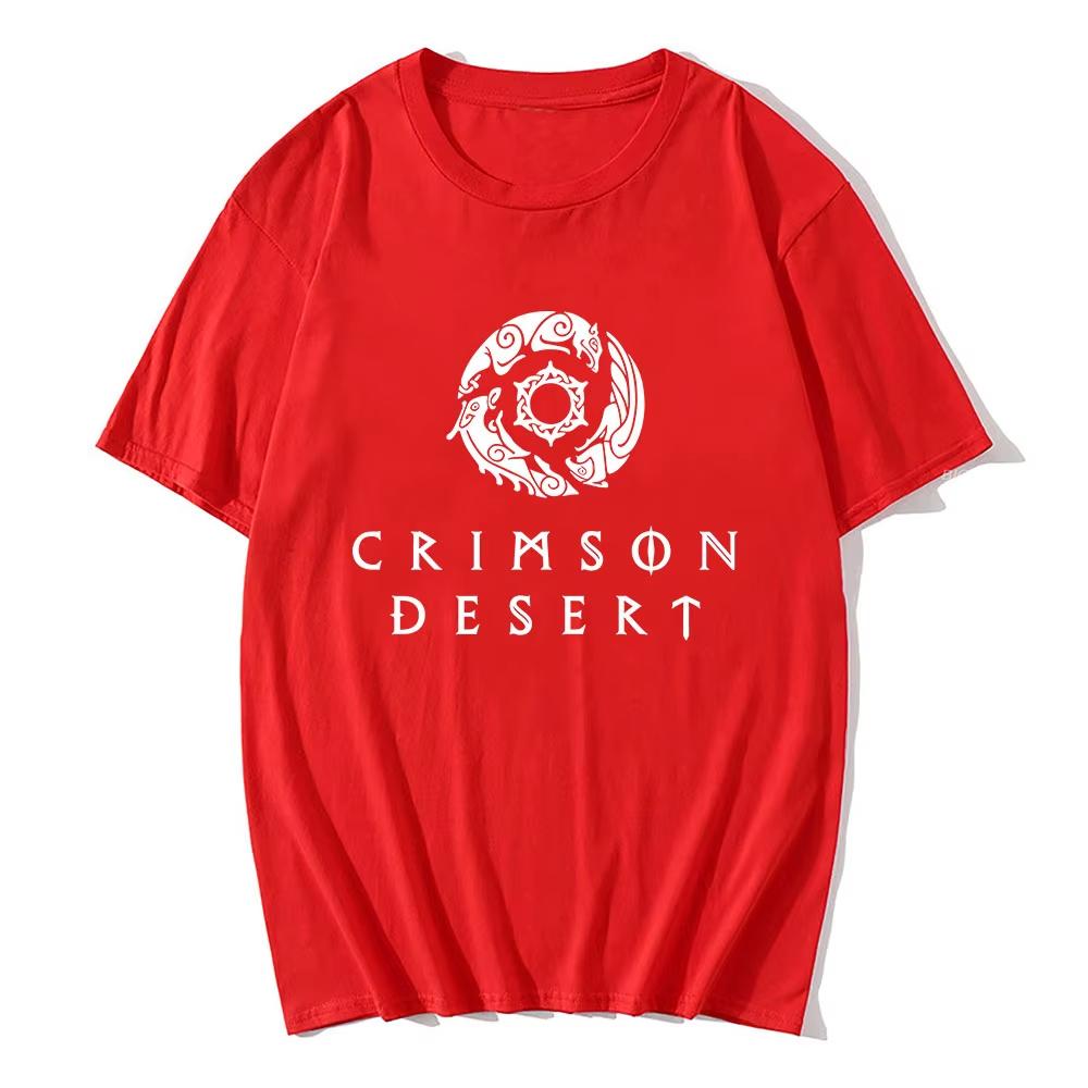 Hot Game Red Desert Tshirt Luxury Shortsleeved Unisexs Tshirt Is Made of Cotton Suitable for Wear Comfortable and Breathable