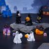 Resin Halloween Miniature Figurine Multicolor Desktop Knick-knack  Festival Supplies