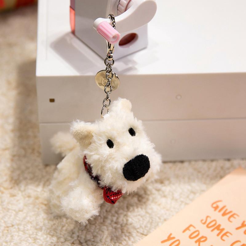Plush Animal Keychain With Cute Cartoon Design For Kids And Teens