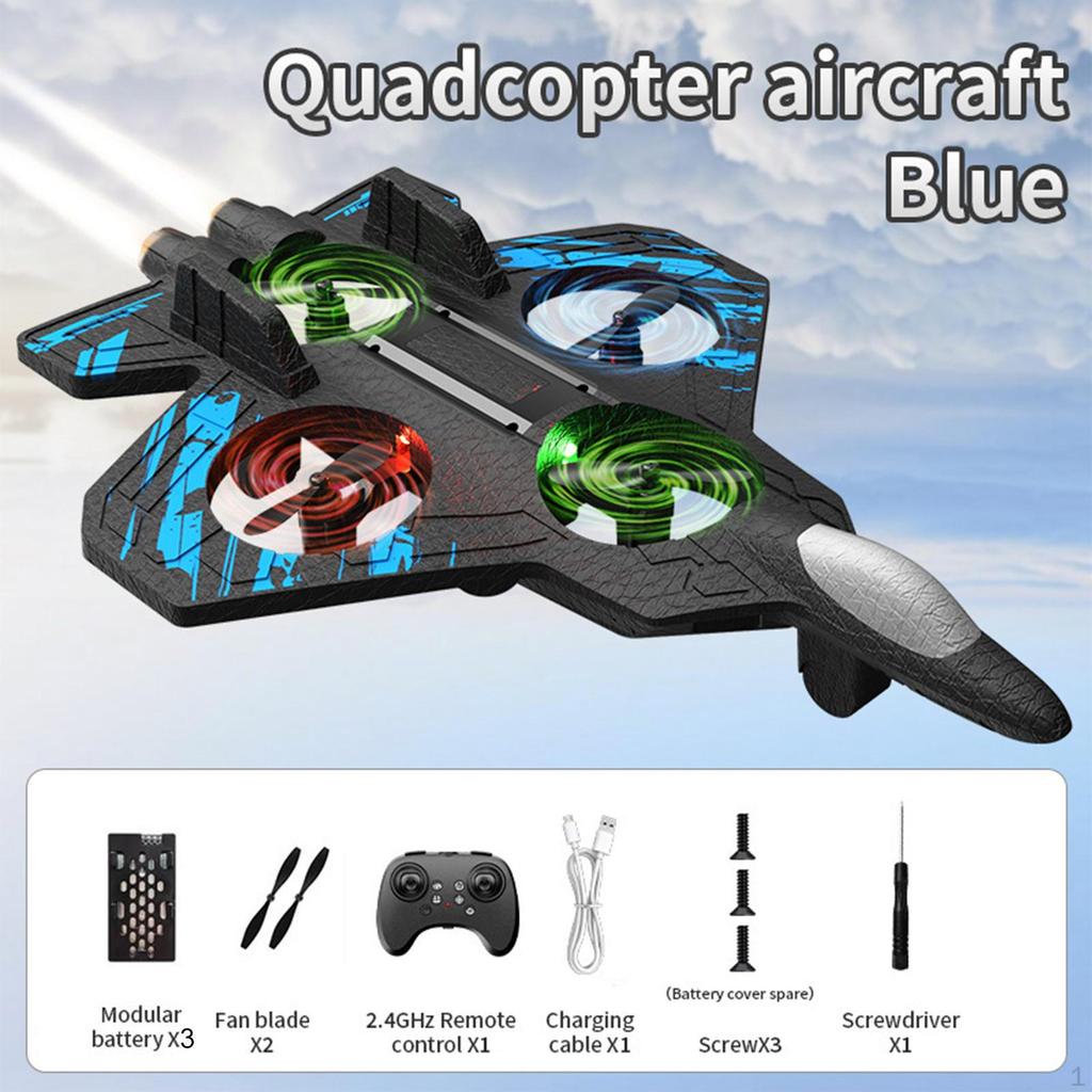Foam Remote Control Airplane RC Speed,Easy to 360° Flip Aircraft Fighter Jet
