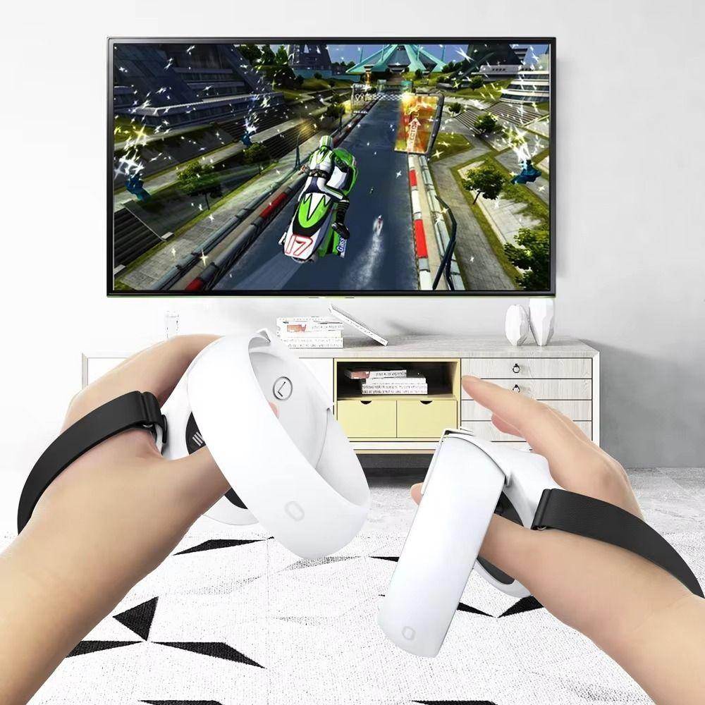 

Non-Slip VR Accessories Silicone Skin Handle Grip 2025 VR Touch Controller чорний