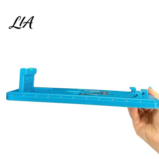 Bilderrahmen-Nivellierer Aufhängewerkzeug mit Wasserwaage zur einfachen Positionierung, Schneller präziser Positionierer, Wand-Präzisions-Hänger-Set, Foto-Gemälde-Kunst-Leinwand-Dekor
