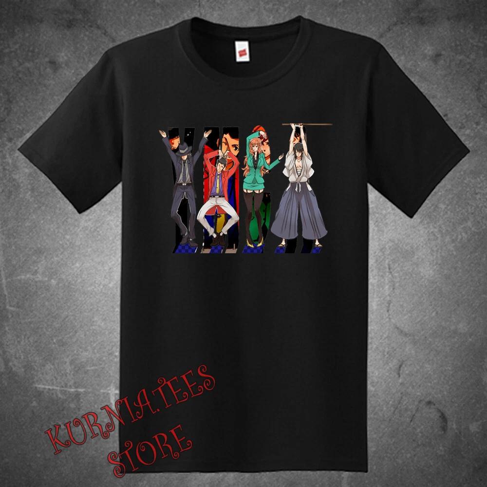 Men s and Women s T-shirts Lupin The 3rd Anime Cartoon L