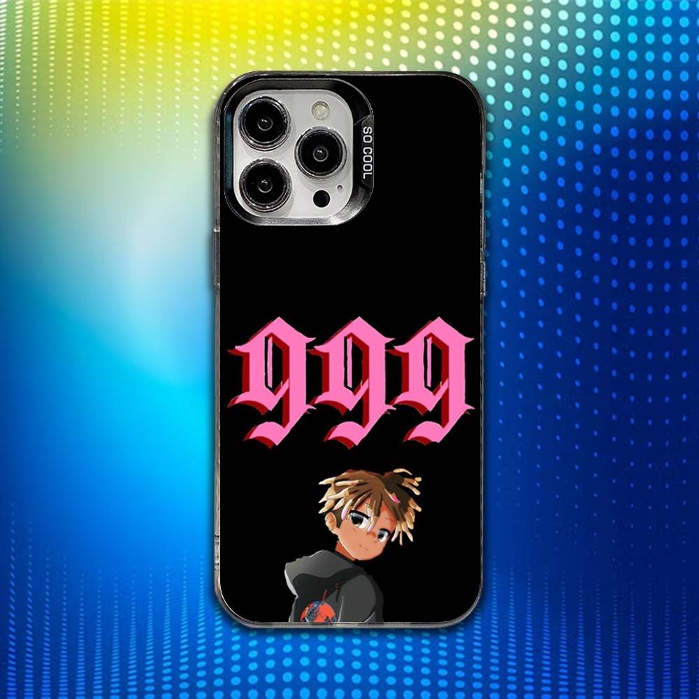 

Чехол для телефона Rapper 999 J-Juice W-WRLD для iPhone 16,15,14,13,12,11,Mini,Pro,SE,MAX Белый Матовый Ударопрочный Чехол iPhone12mini