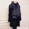 Polari Shoulder Mink Muffler L34SM01