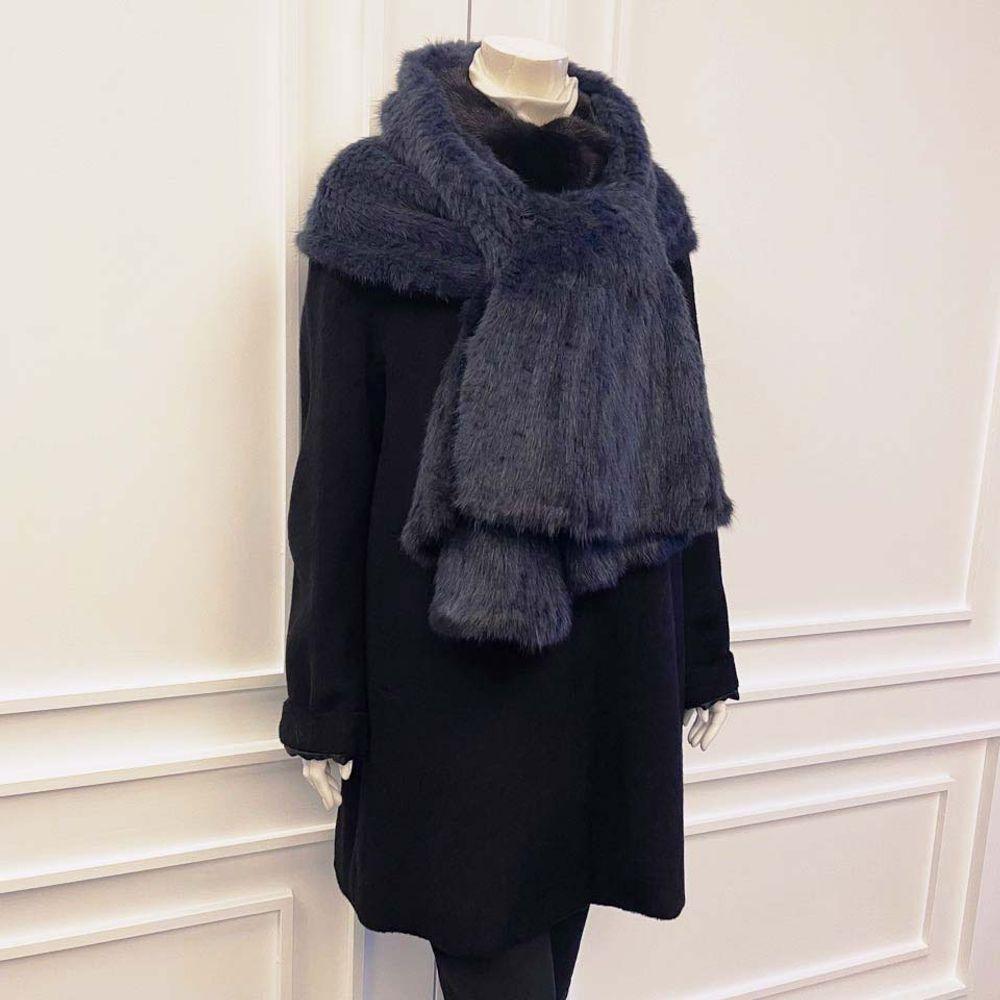 Polari Shoulder Mink Muffler L34SM01