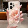 For Realme 15 Pro 15T 5G Elegant Flower Butterfly Bow Phone Funda Cover RMX5106 RMX5101 Soft Silicone Transparent TPU Jelly Case