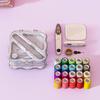 Partitioned Mini Sewing Box Set Portable Magnetic Needle Thread Box Home Sewing Box  Apparel Crafts