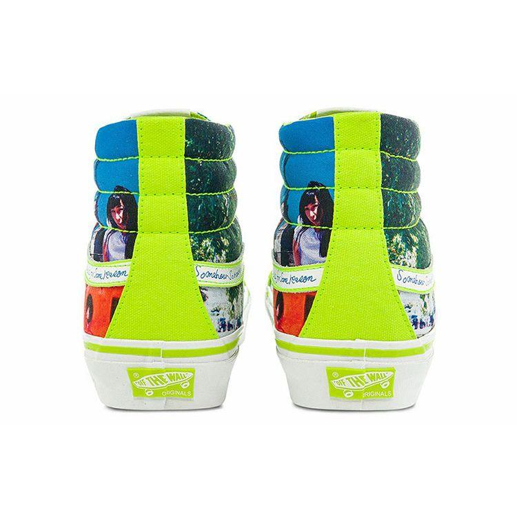 Sarah Andelman X Vans Sk8-Hi Fumiko Unisex Sneakers Yellow Safety-Yellow VN0A4BVBBCD