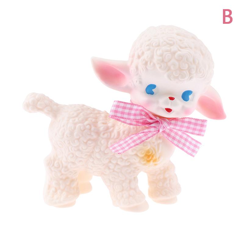 

Ретро Классическая Пластиковая Кукла Овца Милая Девушка Милая Голос Животное Подарочная Модель Ягненок Статичный Стол Комната Домашние Аксессуары Украшения as the picture
