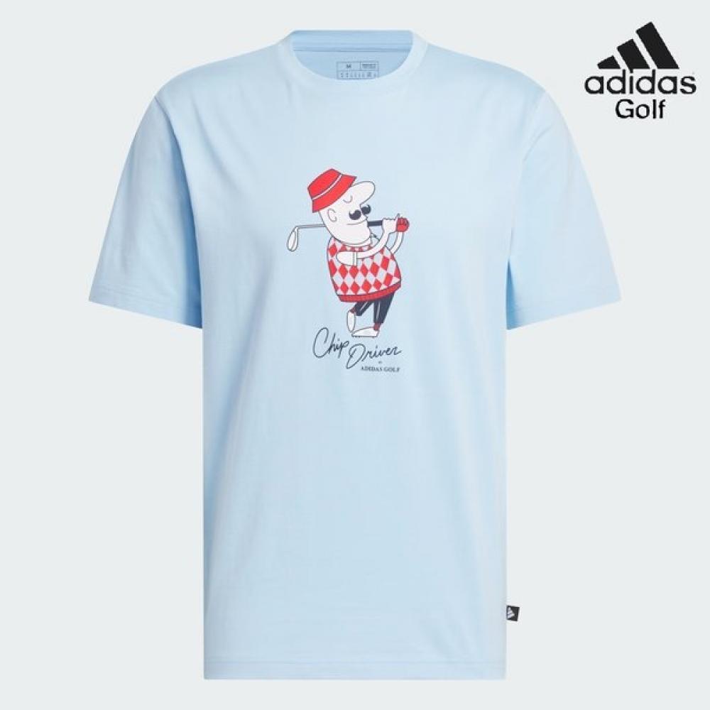 

Adidas Golf Classic Chip Graphic T shirT Jj4201 AL(100)/JJ4201