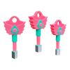 Hide And Seek Key Pendant Necklace Korean Folk Game Necklace Square Round Triangle Key Pendant Keychain for Fans