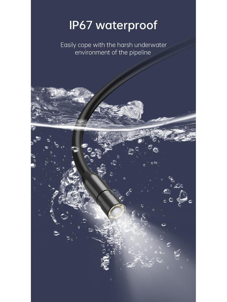 C30-M Industrielles 1080p HD-Pipeline-Endoskop mit 4,3-Zoll-Bildschirm