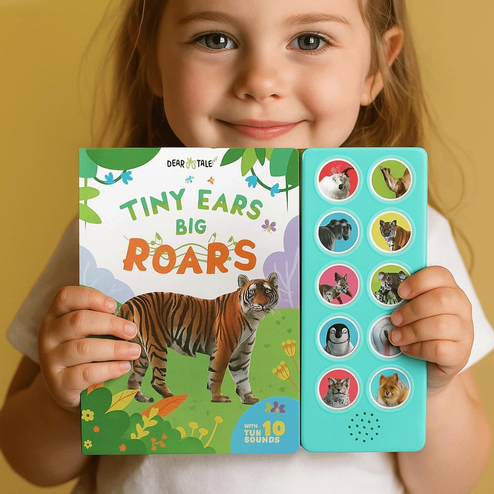 Activity Book Sounds Books Animal Cry Sound Interact Books 0-36M Wild Animal Kids Books  Baby